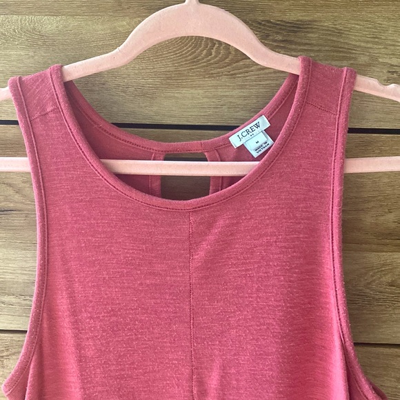 J. Crew - Bottom Layered Tank Top - Pink - Medium - Picture 4 of 7